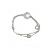 Rochas Woman Chain Bracelet-Stainless Steel-Swarovski Crystal