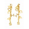 Rochas Woman Drop Earrings-Swarovski Crystal-ROCHAS Letters