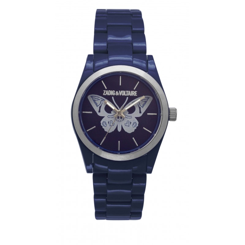 ZADIG ET VOLTAIRE LADIES WATCH-NEW ART-BUTTERFLY-ZV050