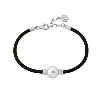 Majorica Round White Pearl Bracelet