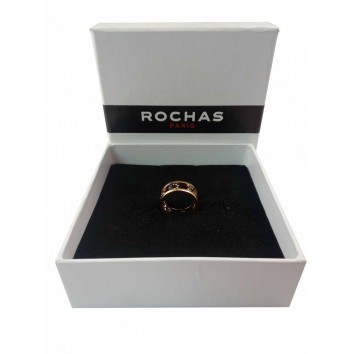 Rochas Woman-Jewellery Ring- Rochas Initials- Swarovski Stone