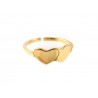 Rochas Woman Ring- 2 hearts