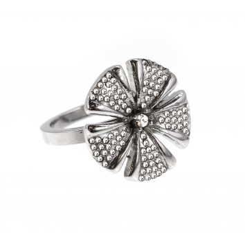 Rochas Woman –Jewellery Ring- Flower -Swarovski Stone