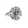 Rochas Woman –Jewellery Ring- Flower -Swarovski Stone