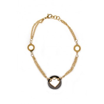 Rochas Woman –Jewellery Bracelet- Heart and Logo