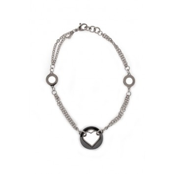 Rochas Woman –Jewellery Bracelet- Heart and Logo