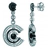 Cerruti 1881 Earrings Simbolo Nero