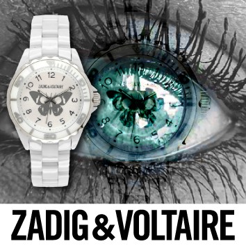 ZADIG ET VOLTAIRE LADIES WATCH-BUTTERFLY-ZV036