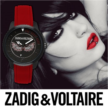 ZADIG ET VOLTAIRE WATCH FOR HIM AND FOR HER- ROCK WINGS-ZV060