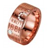 Cerrutti 1881 Ring Logomania di Rosa