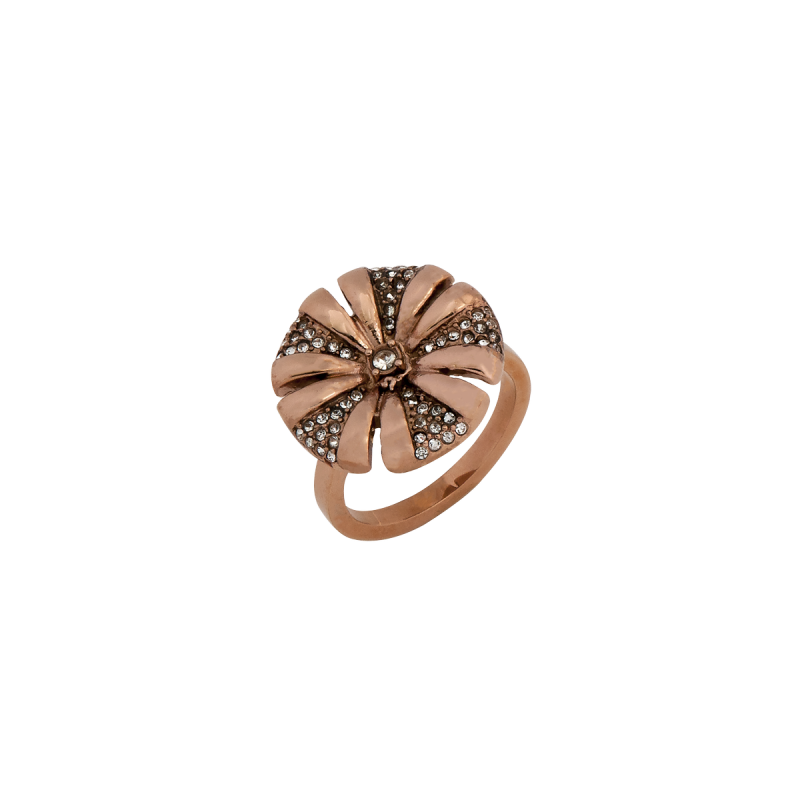 Rochas Woman –Jewellery Ring- Flower -Swarovski Stone