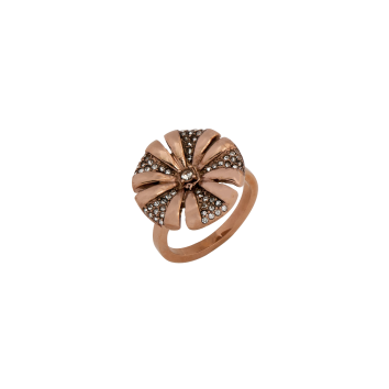 Rochas Woman –Jewellery Ring- Flower -Swarovski Stone